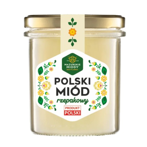 Mazurskie Miody Repkový med 400g