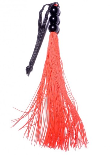Silikónový červený bič 26 cm