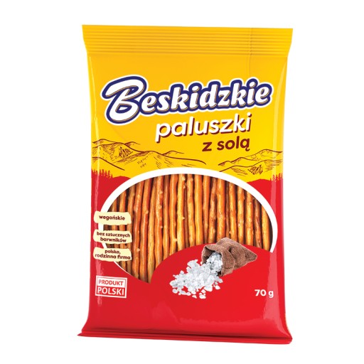 Aksam Beskidzkie solené tyčinky 70 g