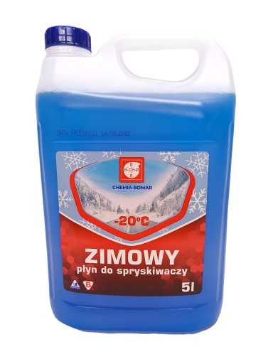 Zimná kvapalina do ostrekovačov 5L -20*C Zimná kvapalina - predaj len firmám