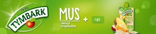 Tymbark snack na 2 raňajky ryža + tropické ovocie 100 g