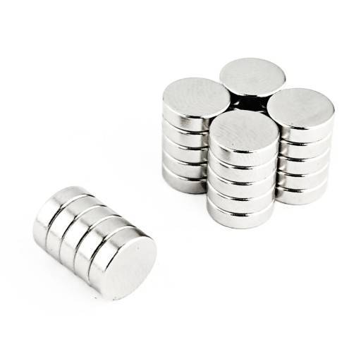 VALCOVÝ NEODYMOVÝ MAGNET 7x2 N38 SADA 25 KUSOV