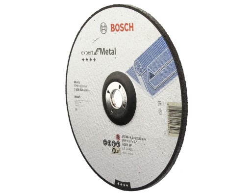 KORUNDOVÝ KOTOUČ NA KOVOVÚ OCEL 230/6,0mm BOSCH