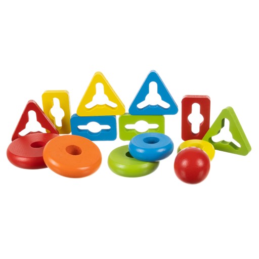 Drevená hračka na triedenie puzzle hračiek ako darček pre deti