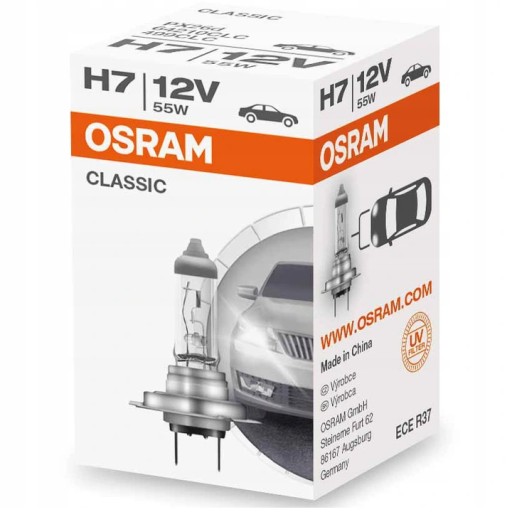 Halogénová žiarovka OSRAM Classic H7 12V 55W PX26d