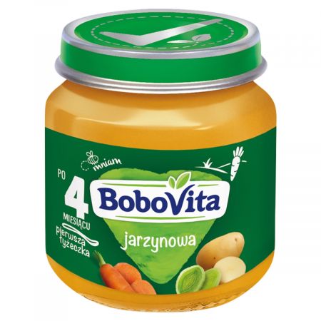 BoboVita Zeleninová polievka po 4 mesiacoch 125 g