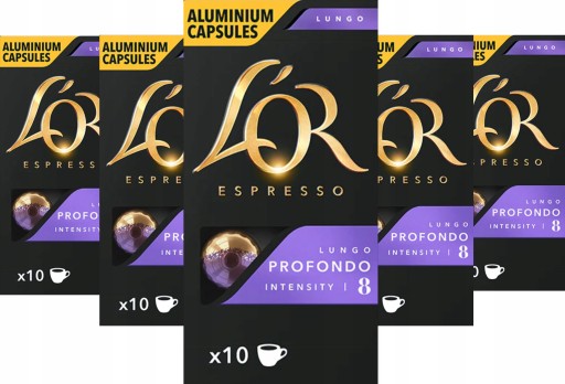 Kapsuly Nespresso L'OR Lungo Profondo - 10 ks.
