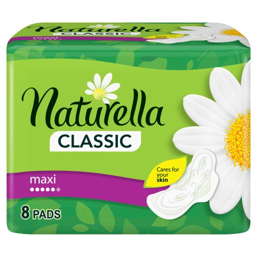 Naturella Classic Maxi s krídlami 8 ks.