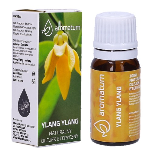 Prírodný esenciálny olej Ylang Ylang 12 ml