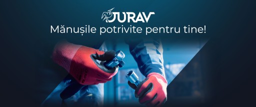 Rukavice Jurav Bukalat veľkosť 9 - L 12 párov