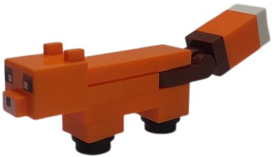LEGO minefox01 Minecraft FOX FOX CAT Novinka (4g)