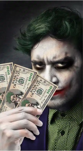 Joker bankovky 6 x 15 cm dolár