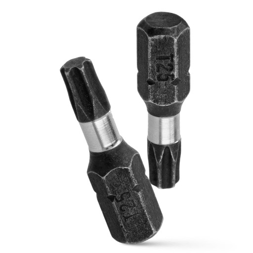 Nárazový bit Nárazové bity TX25 25mm | Nárazový bit pre skrutkovač 2 ks.