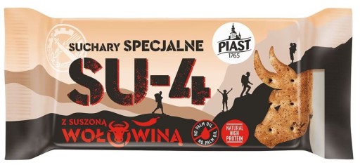 Piast Special Suchary 70 G Military SU-4 so sušeným hovädzím mäsom