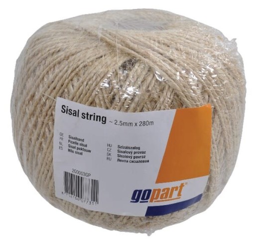 Gopart sisalový výplet 2,5mmx60m 200001GP gopart