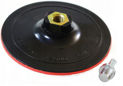 Brúsny a leštiaci kotúč Eurodisc na suchý zips 125mm M14