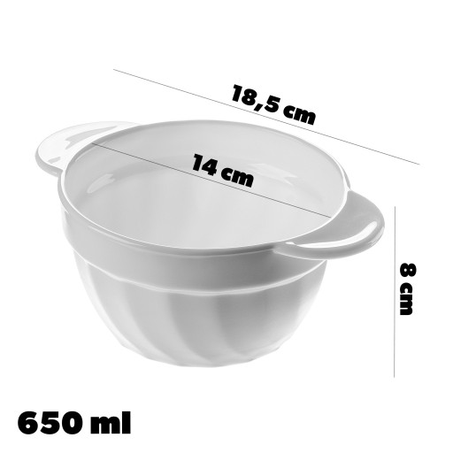 BULLETON VILLAGE 650ml MISKA NA BIELE POLIEV