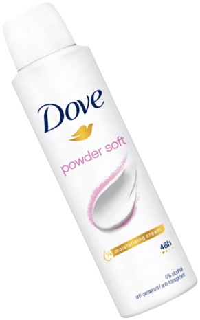 DOVE DEODORANT PRE ŽENY 150 ml SPREJ PRÁŠKOVÝ SOFT