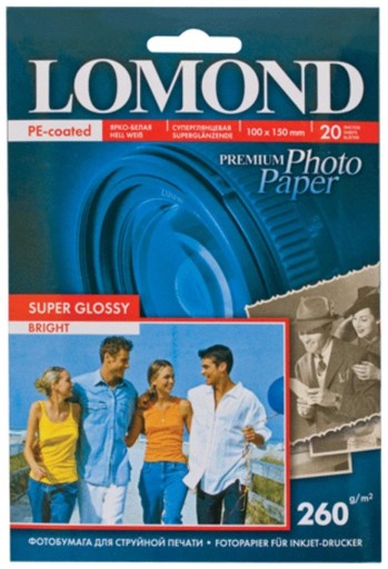 SUPER LESKLÝ FOTOPAPIER 10x15 260g