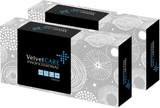 Univerzálne hygienické obrúsky VELVET, balenie 100 ks x2