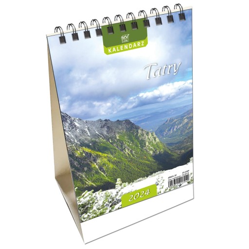 Kalendár 2024 stolný vertikálny malé Tatry