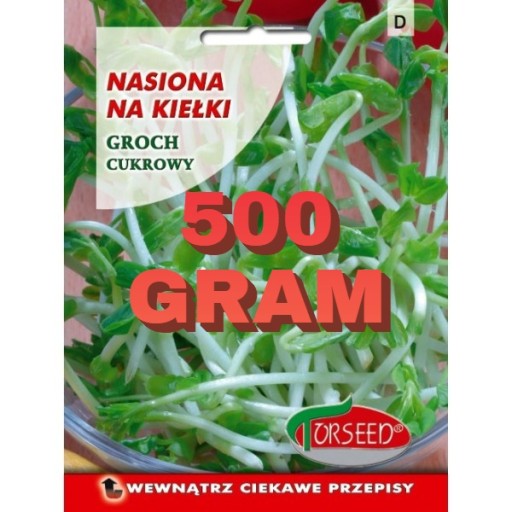 SEMIENKA NA KLÍČKY - CUKROVÝ HRACH - 500g