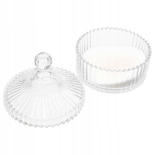 CARNÍK CARNÍK veľká 550 ml sklenená nádoba na cukor do kuchyne