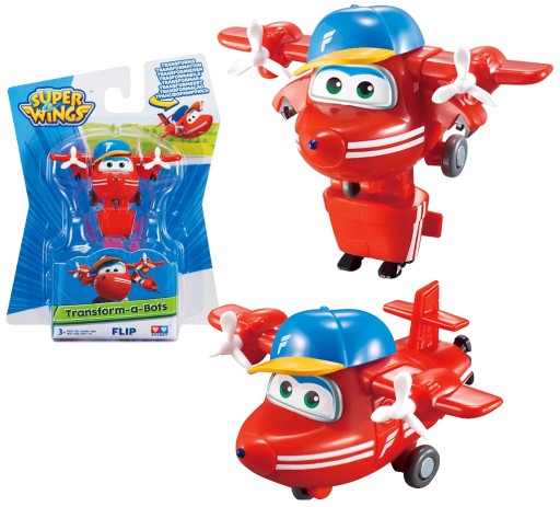 Transformačný robot Super Wings Flip plane