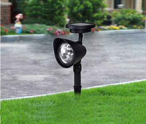 LED SOLÁRNA ZÁHRADNÁ LAMPA S REFLEKTOROM