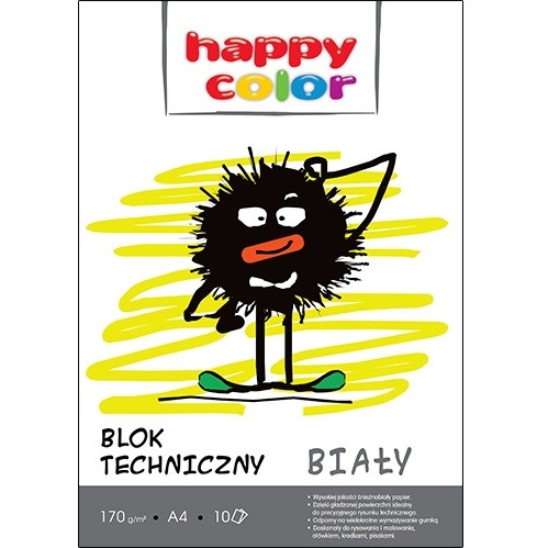Technický blok biely 170g A3 HAPPY COLOR SCHOOL