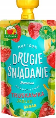 Dawtona Mousse DRUHÉ RAŇAJKY Jablko Banán Jahoda