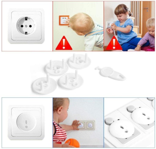 12+2 zástrčky na ochranu kontaktov zásuviek