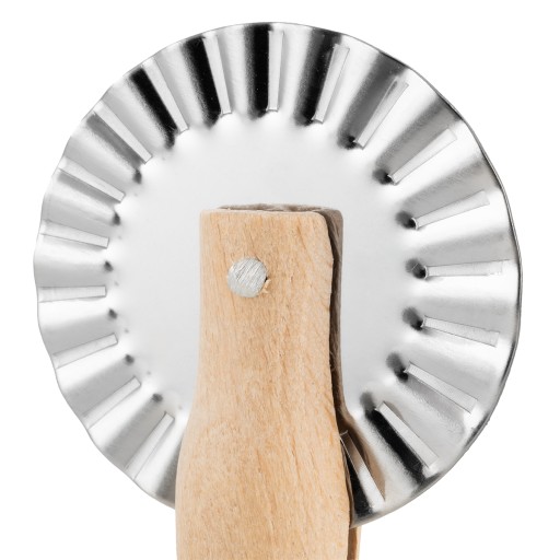 KOĽAJŇA NA VYKRAJOVANIE CIEST 16CM Nôž na PIZZU
