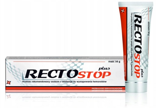 RECTOSTOP MASŤ 50 ml HEMOROIDY kŕčové žily konečníka ORIGINÁL.