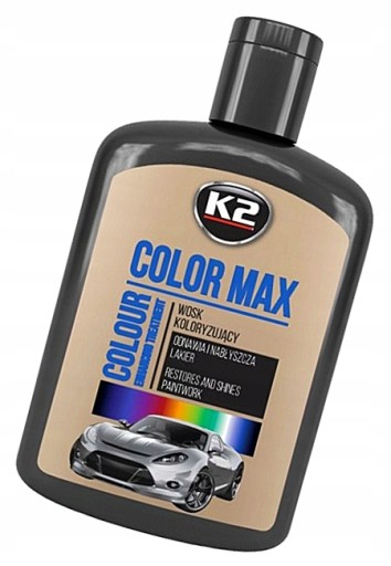 N2Q82 K2 COLOR MAX Farbiaci vosk 200 ml čierny