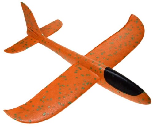 Veľký klzák do lietadla polystyrénová penová šípka 46cm