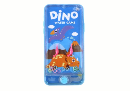 Vodná arkádová herná konzola Telefón Dinosaurus Modrý