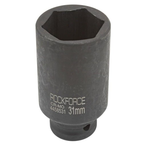 Nárazová hlavica hlboká hlavová špička 31mm 6-bodová 1/2