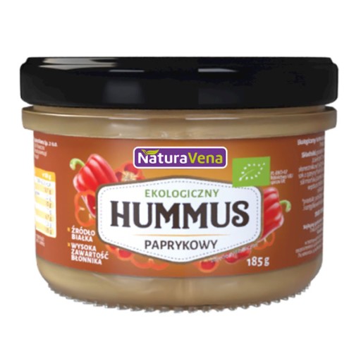 Bio paprikový hummus 185g