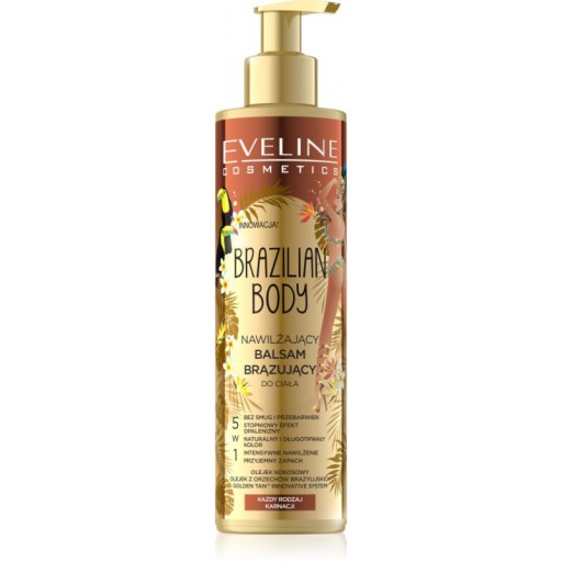 Eveline Brazilian Body 5v1 bronzujúci balzam