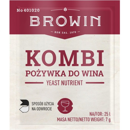 Vínna živina Kombi Browin vínne kvasinky