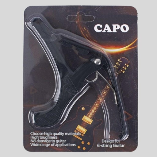 CAPODASTER BUCKLE ZVYŠUJE TÓN GITAROVÝCH pražcov