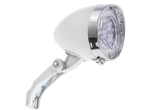 LED predné svetlo na bicykel RETRO štýl JY-592 ba