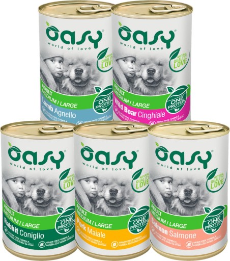 OASY One Protein Adult Medium Large Lamb 400 g