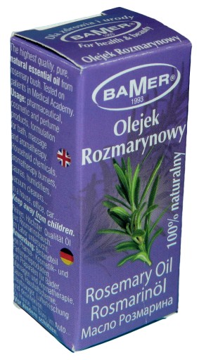 ROZMARÍN 100% PRÍRODNÝ BAMEROVÝ ESENCIÁLNY OLEJ