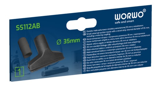 Velúrová hubica k vysávaču Zelmer Electrolux Amica na rúrku 32-35
