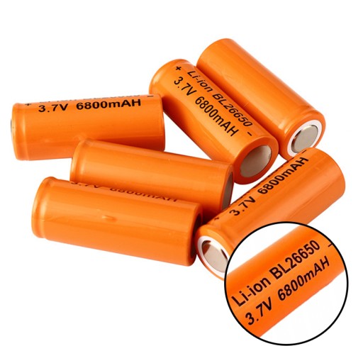 Nabíjateľná batéria Lithium Ion 26650 6800 mAh 3,7 V