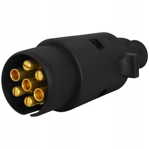 ZÁSTRČKA ZÁSTRČKA PRÍVESU 7 PIN 12/24 V