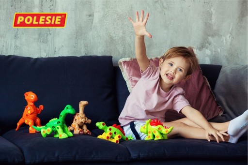 Polesie BLOCKS na rozoberanie dinosaura STEGOSAUR