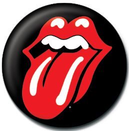 The Rolling Stones Red Lips - špendlík 2,5 cm